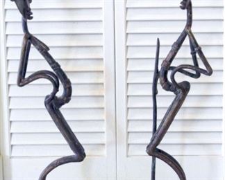 Cire Perdue Bronze Ashanti-Style Statue - Yacouba Zoundi
