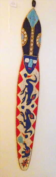West African Yoruba Beaded Ceremonial Sash