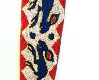 West African Yoruba Beaded Ceremonial Sash