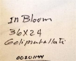 Goli Mahallati - "In Bloom" Original on Canvas