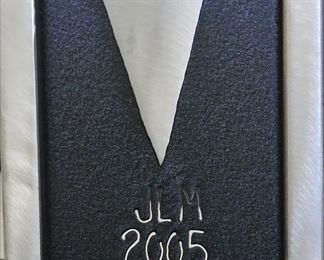 Metal and Glass Floor Art - Jeffrey Manpearl