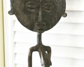 Cire Perdue Bronze Ashanti-Style Statue - Yacouba Zoundi