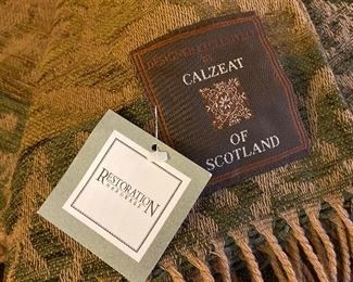 Calzeat of Scotland throw from Restoration Hardware