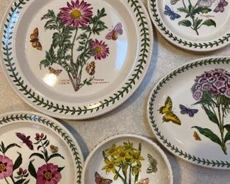Portmeirion Botanic Garden dinnerware set