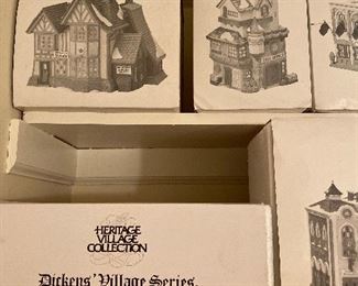 Heritage Village Series Dickens' Christmas Village