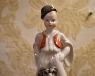 Herend boy figurine