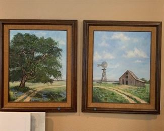 Original "homestead' paintings 