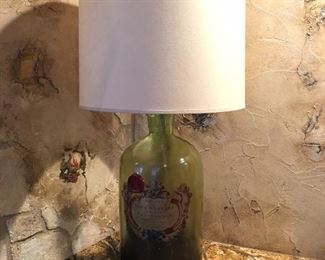Horchow wine jar lamp