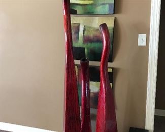 Home decor tall vases