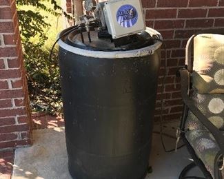 Auto Mist  sprayer with drum