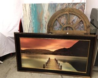 Lots of great pictures and wall art in this sale.