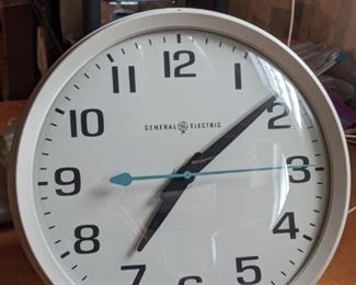 GE vintage clock