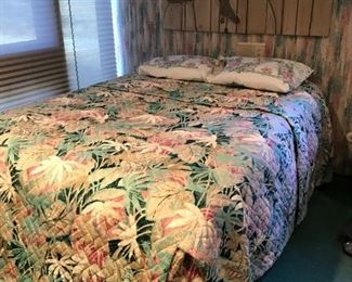 Queen Platform bed with underbed storage