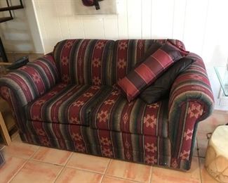 Southwest Sleeper Sofa, and matching loveseat