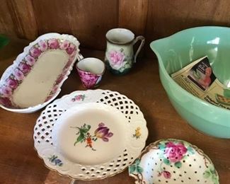 Antique and vintage glassware