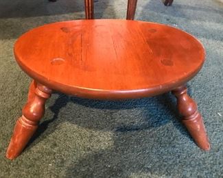 Small wooden foot stool