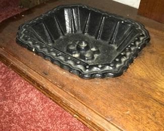 Vintage Foyer Coat Tree with mirror