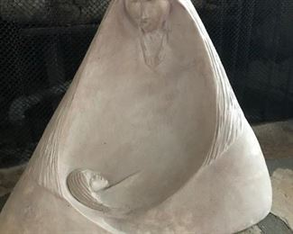 Retired Austin, Acoma Sculpture - "La Madre, Mother and Child" 1983