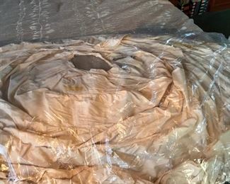 Vintage Wedding / Cotilion Dress - Includes a Crinoline