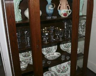 NICE OAK CHINA CABINET