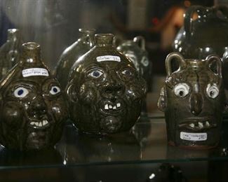 VINTAGE FACE JUGS