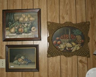 ALL ARE OLD PRINTS IN ORIGINAL FRAMES, ALL IN GREAT CONDITION