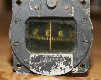 WW2 US ARMY AIR FORCE BENDIX DIRECT NG MAGNETIC COMPASS TYPE B16 31/4X4