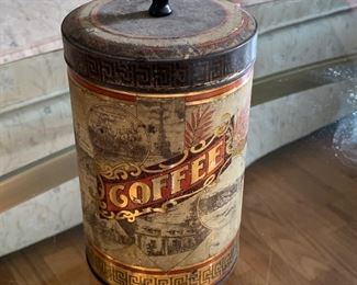 Antique Coffee Tin