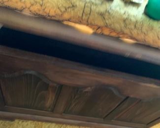 #70 wood Chest 30x17x22 $65.00