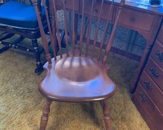 #99		Solid Maple  Style Chair - Ethan Allen  (2)  $40 each
