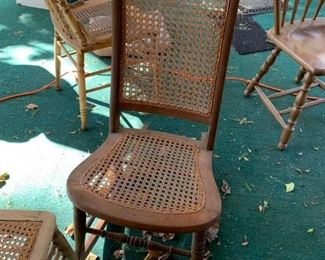 #178		Cane Seat rocking chair	 $20.00 
