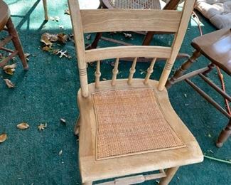 #179		Odd Dining Chairs  (5)   $30 each
