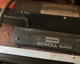 #196		Craftsman Scroll Saw 	 $40.00 
