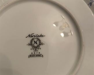 #206		Noritake 96 Pcs. Marianne - approx. 12 place setting w/serving pieces 	 $130.00 
