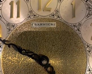 #250 Barwick Grandfather Clock 26x15x78 $300