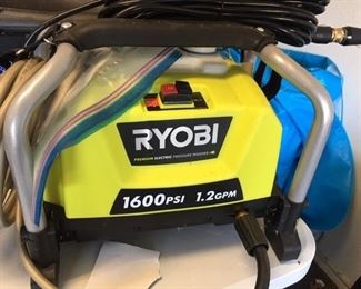 Ryobi 1600 PSI power washer