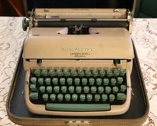 Vintage portable typwriter