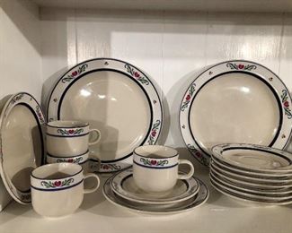 Tienshan Folk Dance Stoneware  8 Place Setting