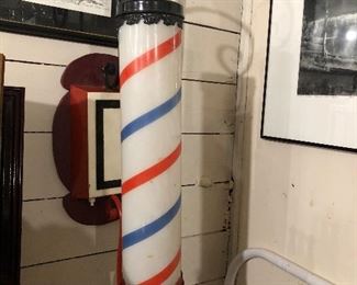 Antique Barber Shop Sign