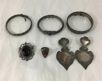 Antique Sterling Jewelry https://ctbids.com/#!/description/share/278074