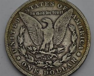 Back 1878-CC Morgan Dollar
