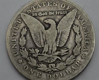Back 1879-CC Morgan Dollar