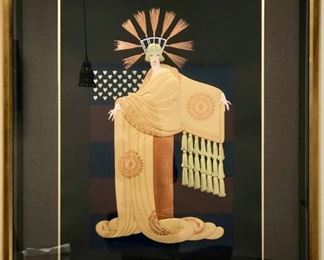 Erte Tassel Gown