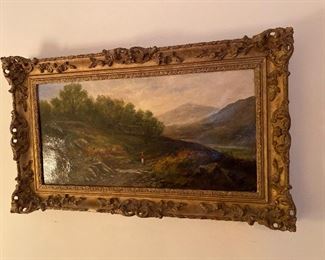 Painting by H.J. Boddington (English 1811-1855)