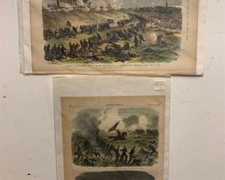 Vintage pages of Battle of Gettysburg https://ctbids.com/#!/description/share/279458