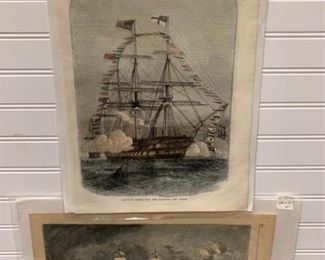 Vintage pages - ship drawings https://ctbids.com/#!/description/share/279469