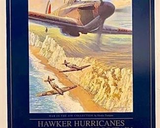 Poster Hawker Hurricanes Collection by Nicolas Trudgian https://ctbids.com/#!/description/share/279440