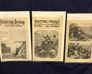 Harper's Weekly and Frank Leslie vintage pages https://ctbids.com/#!/description/share/279494