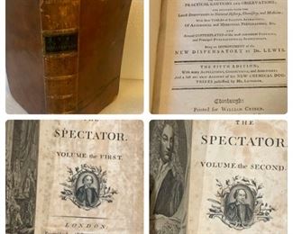 Rare old books (1700s and 1800s)