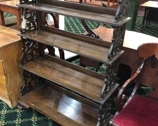 Rosewood Victorian Etagere